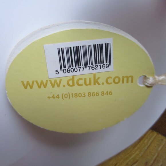 Dcuk The Duck Company Wooden Duck Pink Spotted Hat & Welly Boots - Picture 10 of 10